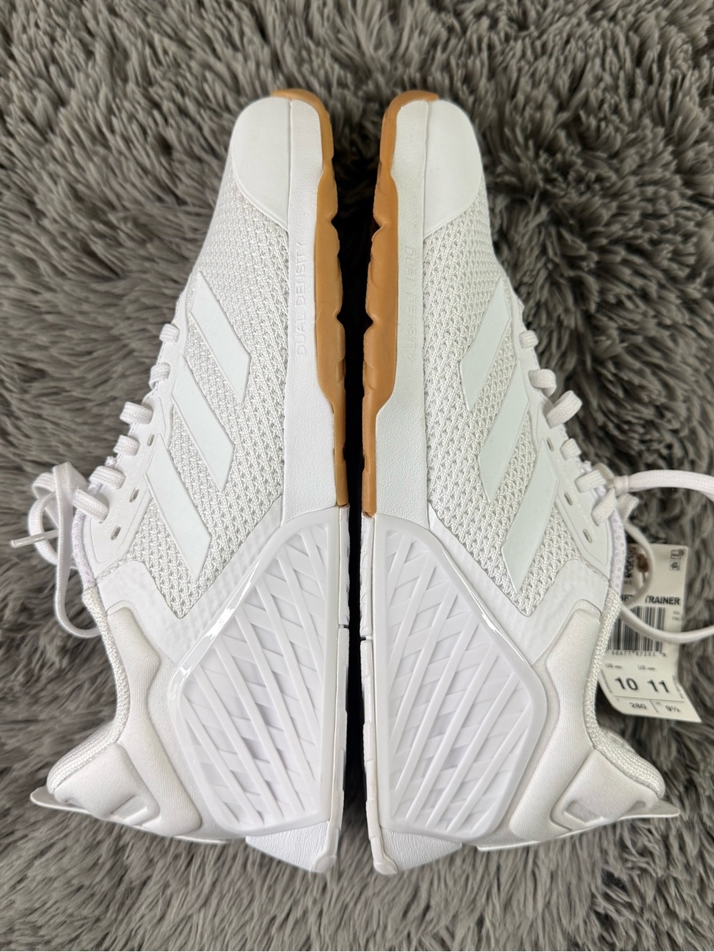 Adidas Dropset 3 Trainer White Gum Training Shoes Men’s 10 Women’s 11 NWT